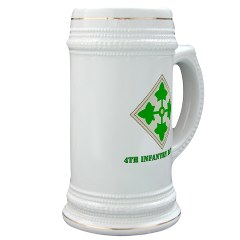 4ID - M01 - 03 - SSI - 4th Infantry Division with text Stein - Click Image to Close