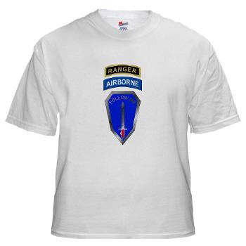 4RTB - A01 - 04 - DUI - 4th Ranger Training Bde - White T-Shirt