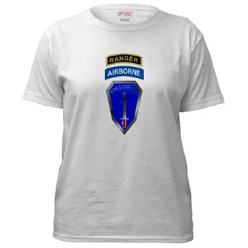 4RTB - A01 - 04 - DUI - 4th Ranger Training Bde - Women's T-Shirt