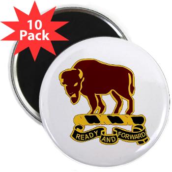 4S10CR - M01 - 01 - DUI - 4th Sqdrn - 10th Cavalry Regt - 2.25" Magnet (10 pack) - Click Image to Close