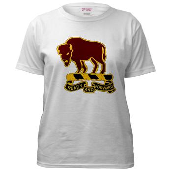 4S10CR - A01 - 04 - DUI - 4th Sqdrn - 10th Cavalry Regt - Women's T-Shirt