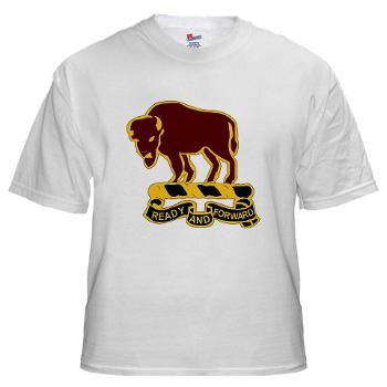 4S10CR - A01 - 04 - DUI - 4th Sqdrn - 10th Cavalry Regt with Text - White t-Shirt - Click Image to Close