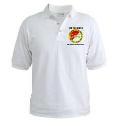4S3ACR - A01 - 04 - DUI - 4th Sqdrn (Aviation) - 3rd ACR with Text - Golf Shirt - Click Image to Close