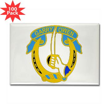 4S7CR - M01 - 01 - DUI - 4th Sqdrn - 7th Cavalry Regt - Rectangle Magnet (100 pack) - Click Image to Close