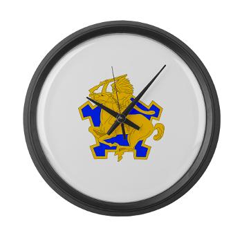4S9CR - M01 - 03 - DUI - 4th Squadron - 9th Cavalry Regiment - Large Wall Clock - Click Image to Close