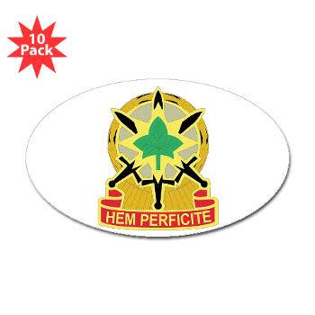 4SB4BSTB- M01 - 01 - DUI - 4th Brigade - Special Troops Bn - Sticker (Oval 10 pk)