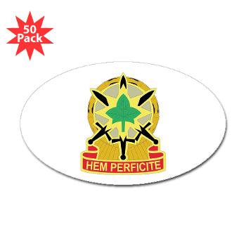 4SB4BSTB- M01 - 01 - DUI - 4th Brigade - Special Troops Bn - Sticker (Oval 50 pk)