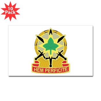 4SB4BSTB- M01 - 01 - DUI - 4th Brigade - Special Troops Bn - Sticker (Rectangle 10 pk)