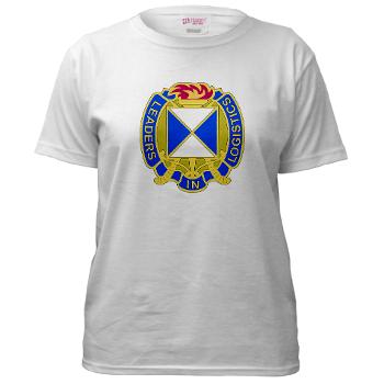 4SC - A01 - 04 - DUI - 4th Sustainment Command Women's T-Shirt - Click Image to Close