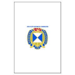 4SC - M01 - 02 - DUI - 4th Sustainment Command with Text Large Poster