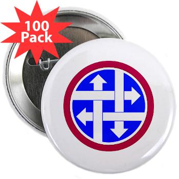 4SC - M01 - 01 - SSI - 4th Sustainment Command 2.25" Button (100 pack)