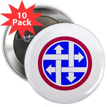 4SC - M01 - 01 - SSI - 4th Sustainment Command 2.25" Button (10 pack)