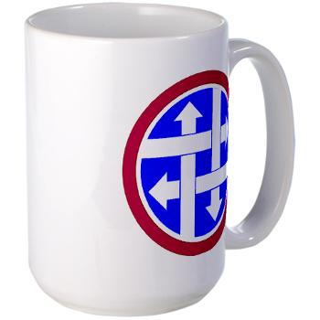 4SC - M01 - 03 - SSI - 4th Sustainment Command Large Mug - Click Image to Close
