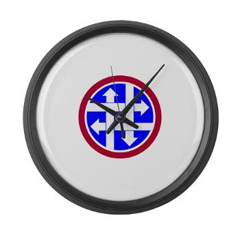 4SC - M01 - 03 - SSI - 4th Sustainment Command Large Wall Clock - Click Image to Close