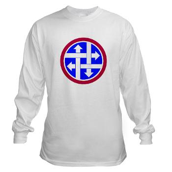 4SC - A01 - 03 - SSI - 4th Sustainment Command Long Sleeve T-Shirt