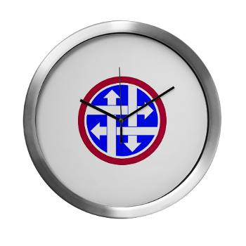 4SC - M01 - 03 - SSI - 4th Sustainment Command Modern Wall Clock