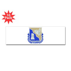 501BSB - M01 - 01 - DUI - 501st Brigade - Support Battalion Sticker (Bumper 10 pk) - Click Image to Close