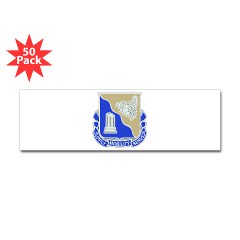 501BSB - M01 - 01 - DUI - 501st Brigade - Support Battalion Sticker (Bumper 50 pk)