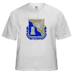501BSB - A01 - 04 - DUI - 501st Brigade - Support Battalion White T-Shirt