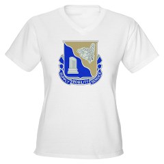501BSB - A01 - 04 - DUI - 501st Brigade - Support Battalion Women's V-Neck T-Shirt