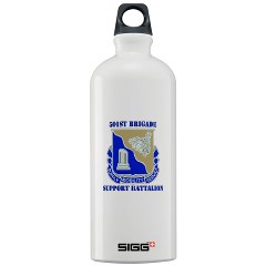 501BSB - M01 - 03 - DUI - 501st Brigade - Support Battalion with Text Sigg Water Bottle 1.0L