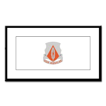 501SB - M01 - 02 - DUI - 501st Signal Battalion - Small Framed Print