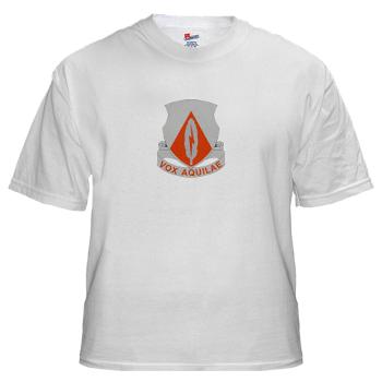 501SB - A01 - 04 - DUI - 501st Signal Battalion - White t-Shirt