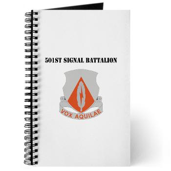 501SB - M01 - 02 - DUI - 501st Signal Battalion with Text - Journal