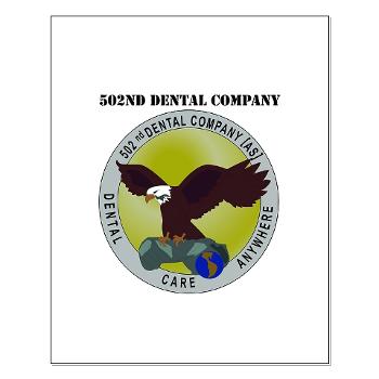 502DC - M01 - 02 - DUI - 502nd Dental Company - Small Poster