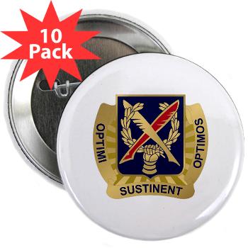 502PSB - M01 - 01 - DUI - 502nd Personnel Services Battalion - 2.25" Button (10 pack)