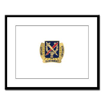 502PSB - M01 - 02 - DUI - 502nd Personnel Services Battalion - Large Framed Print
