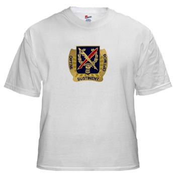 502PSB - A01 - 04 - DUI - 502nd Personnel Services Battalion - White t-Shirt - Click Image to Close