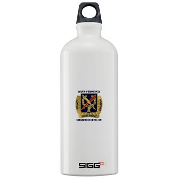502PSB - M01 - 03 - DUI - 502nd Personnel Services Battalion with Text - Sigg Water Bottle 1.0L
