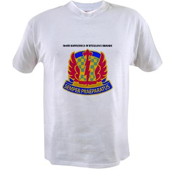 504BSB - A01 - 04 - DUI - 504th Battlefield Surveillance Brigade with Text Value T-Shirt