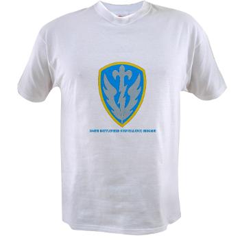 504BSB - A01 - 04 - SSI - 504th Battlefield Surveillance Brigade with Text Value T-Shirt