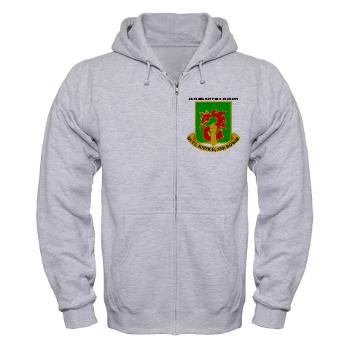 504MPB - A01 - 03 - DUI - 504th Military Police Bn with Text - Zip Hoodie - Click Image to Close