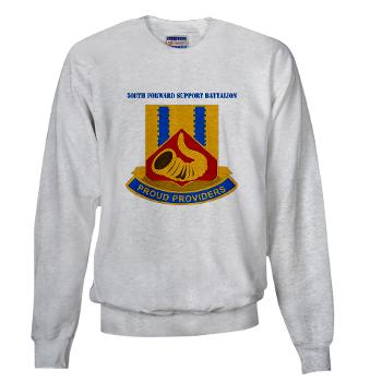 508FSC - A01 - 03 - DUI - 508th Forward Support Company with Text - Sweatshirt