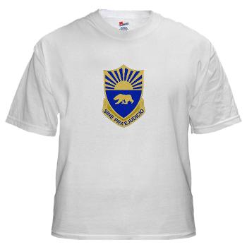508MPB - A01 - 04 - DUI - 508th Military Police Bn White T-Shirt