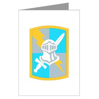513MIB - M01 - 02 - SSI - 513th Military Intelligence Brigade Greeting Cards (Pk of 10) - Click Image to Close