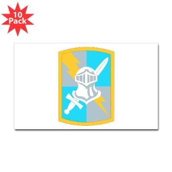513MIB - M01 - 01 - SSI - 513th Military Intelligence Brigade Sticker (Rectangle 10 pk)