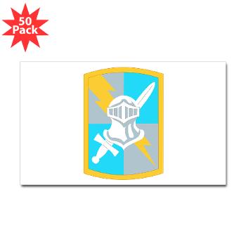 513MIB - M01 - 01 - SSI - 513th Military Intelligence Brigade Sticker (Rectangle 50 pk) - Click Image to Close