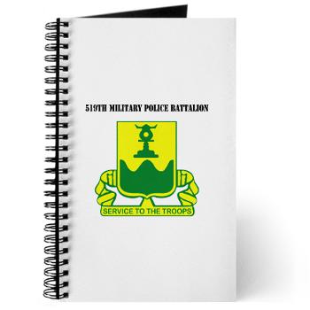 519MPB - M01 - 02 - 519th Military Police Battalion with Text - Journal