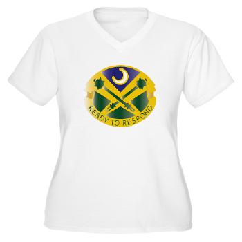 51MPB - A01 - 04 - DUI - 51st Military Police Battalion- Women's V-Neck T-Shirt