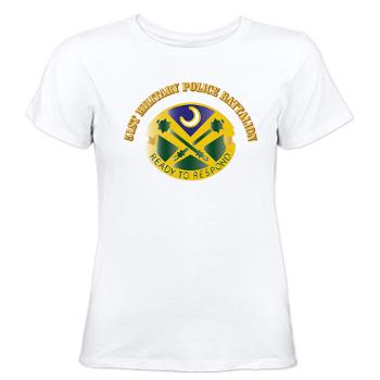 51MPB - A01 - 04 - DUI - 51st Military Police Battalion with Text- Women's T-Shirt - Click Image to Close