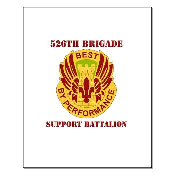 526BSB - M01 - 02 - DUI - 526th Bde - Support Bn with Text - Small Poster