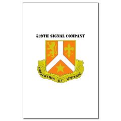 529SC - M01 - 02 - DUI - 529th Signal Company with Text Mini Poster Print