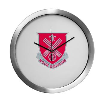 52EB - M01 - 03 - DUI - 52nd Engineer Battalion Modern Wall Clock - Click Image to Close