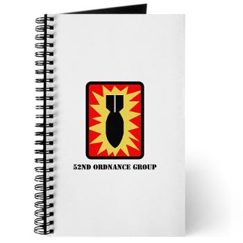 52OG - M01 - 02 - SSI - 52nd Ordnance Group with Text - Journal