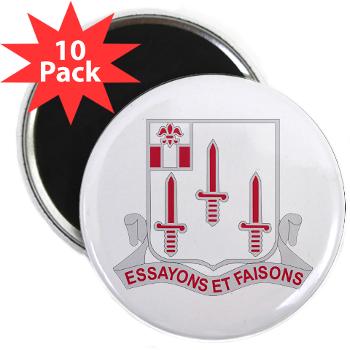 54EB - M01 - 01 - DUI - 54th Engineer Battalion 2.25" Magnet (10 pack)