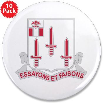 54EB - M01 - 01 - DUI - 54th Engineer Battalion 3.5" Button (10 pack)